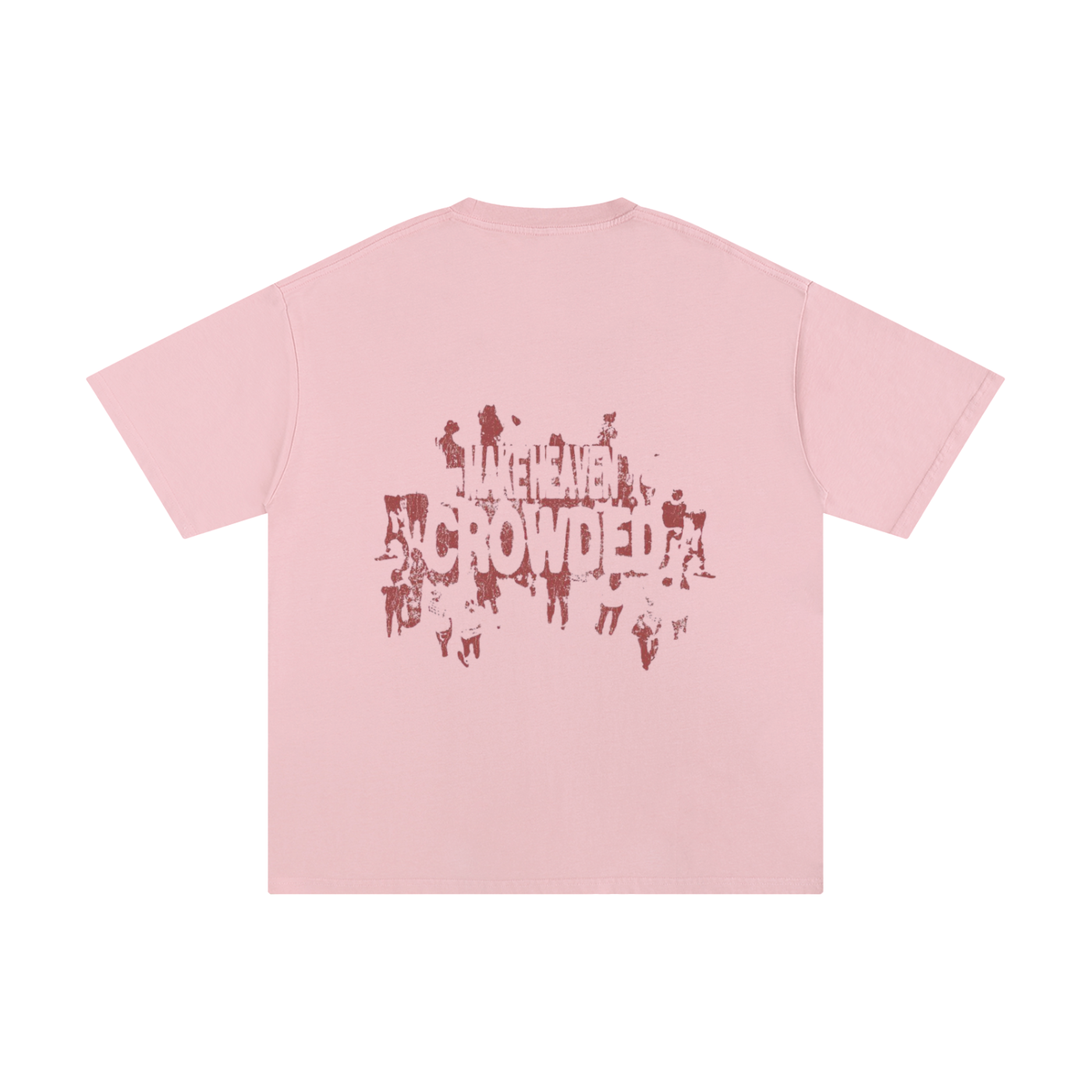 MAKE HEAVEN CROWDED | Oversized Unisex T-shirt - Halos