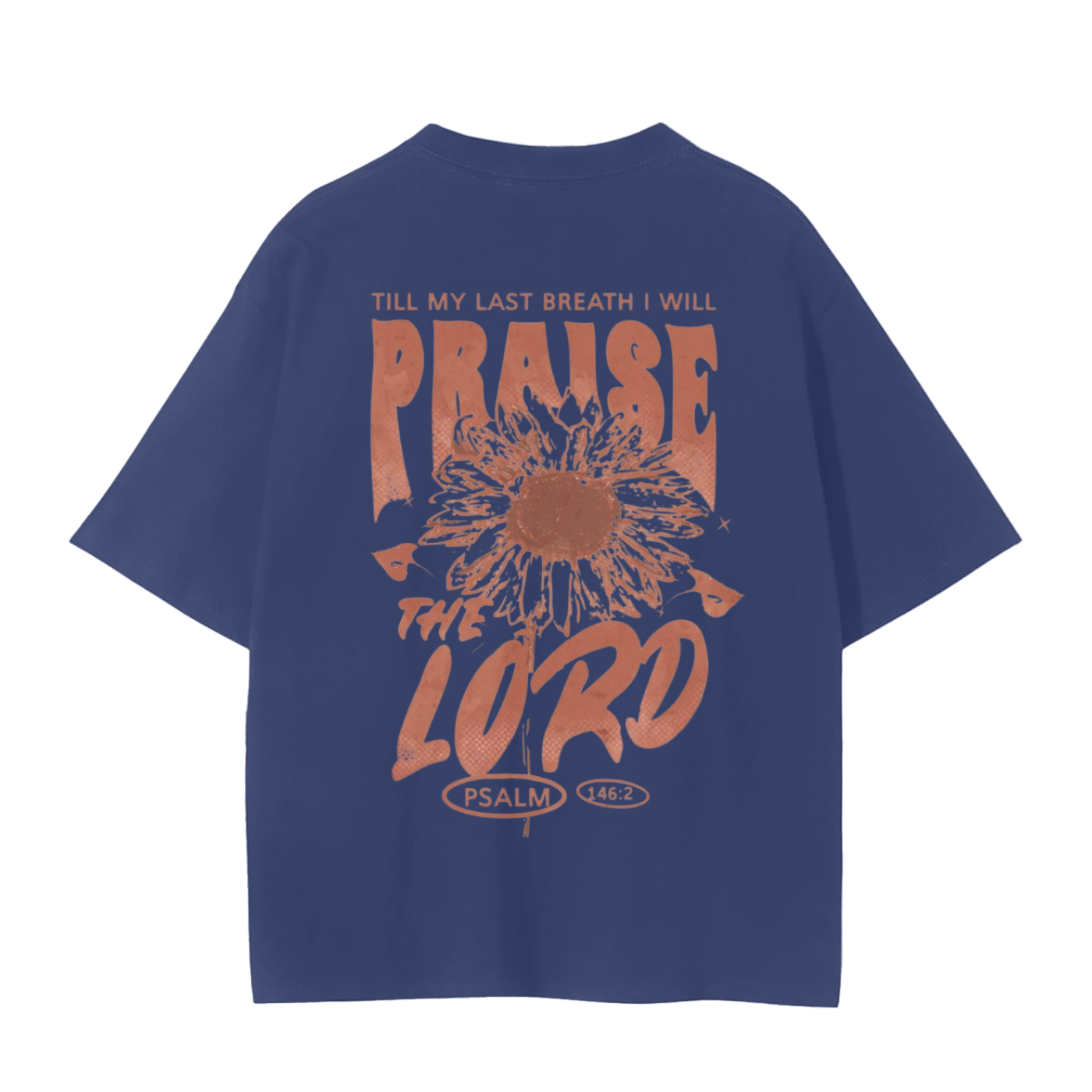 TILL MY LAST BREATH I WILL PRAISE THE LORD | Unisex Seamless T-Shirt - 230 GSM - Halos