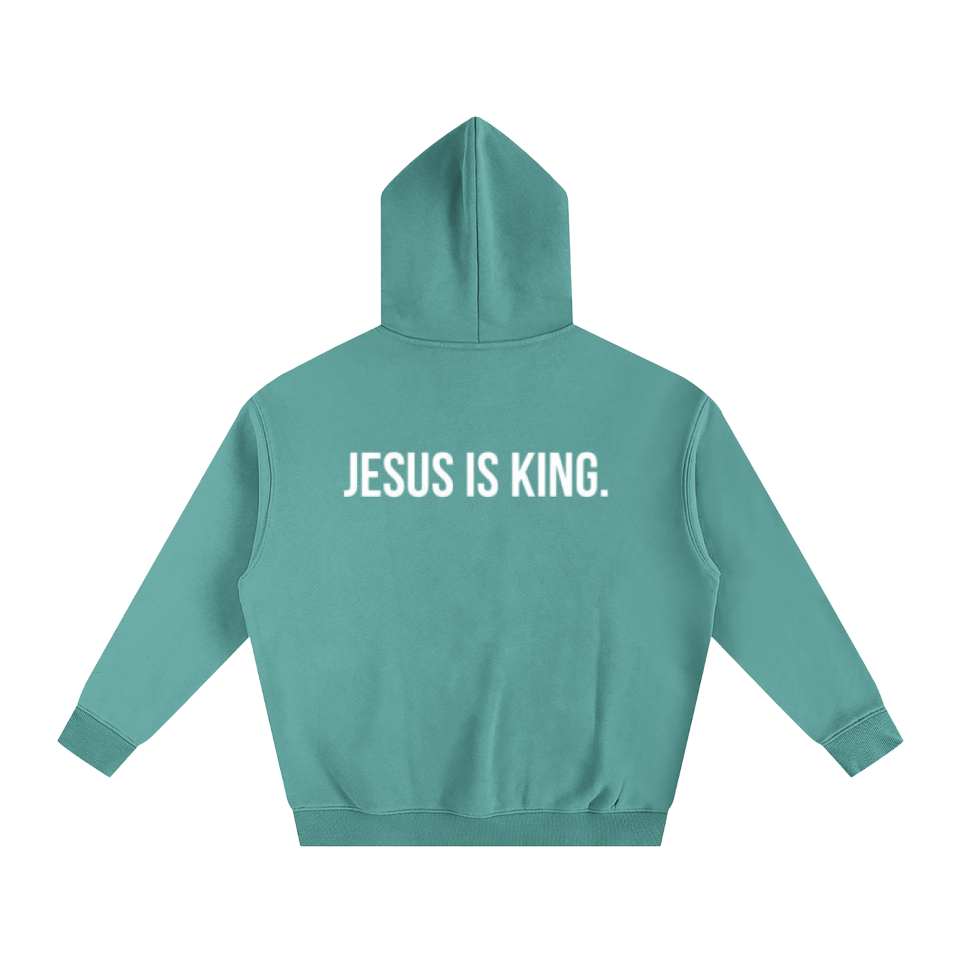 JESUS IS KING | Oversize Fleeced Hoodie