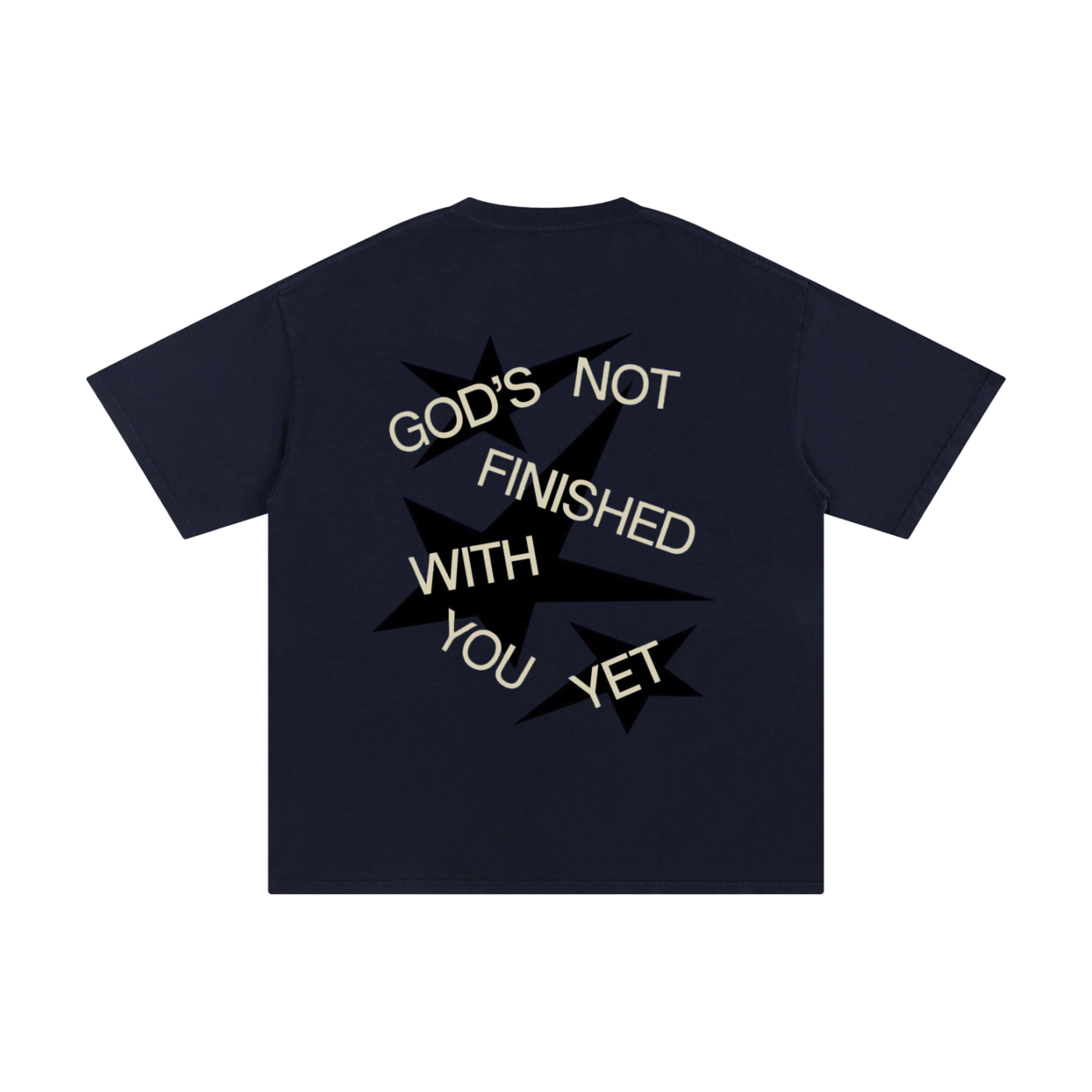 GOD'S NOT DONE WITH YOU YET | Unisex Pure Cotton T-Shirt