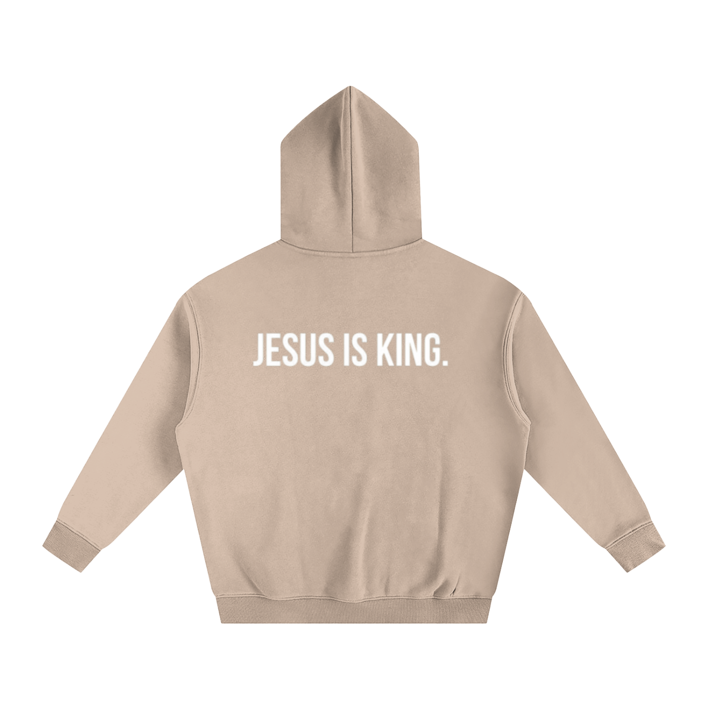 JESUS IS KING | Oversize Fleeced Hoodie