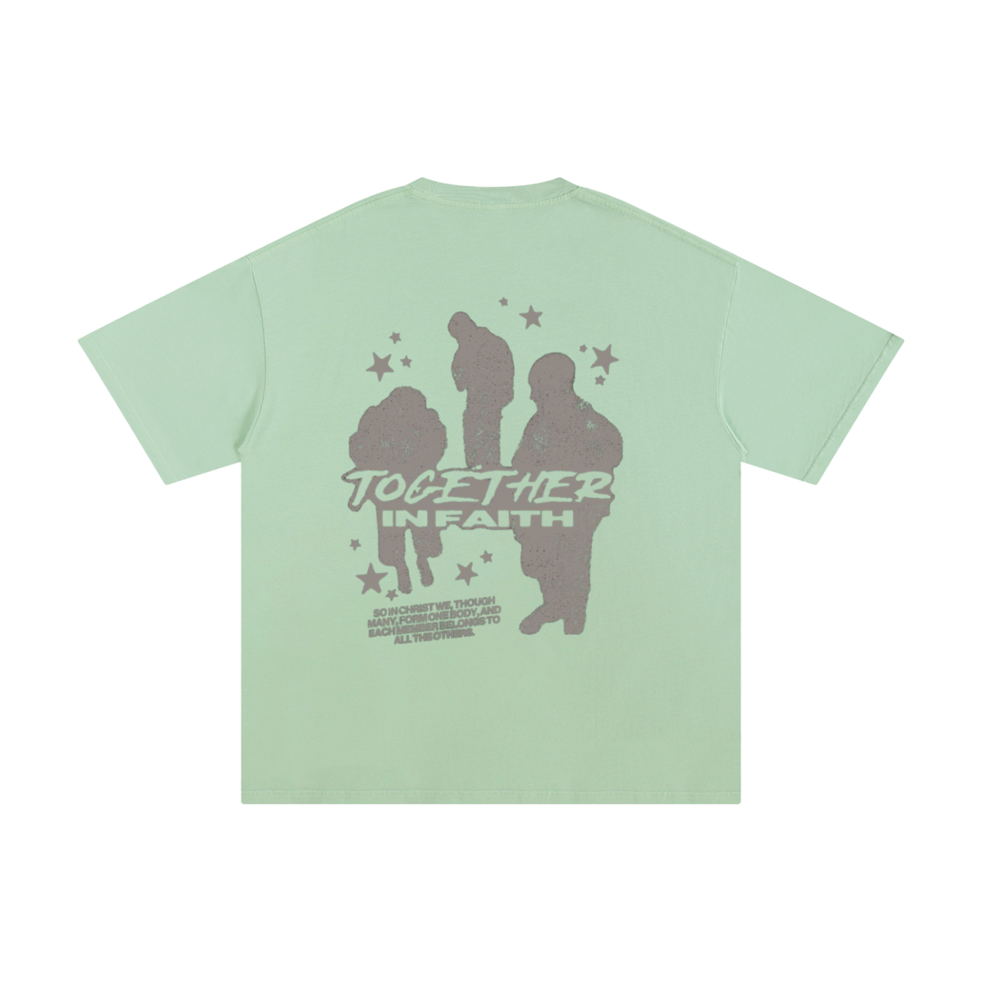 TOGETHER IN FAITH | Oversize Unisex T-shirt - Halos