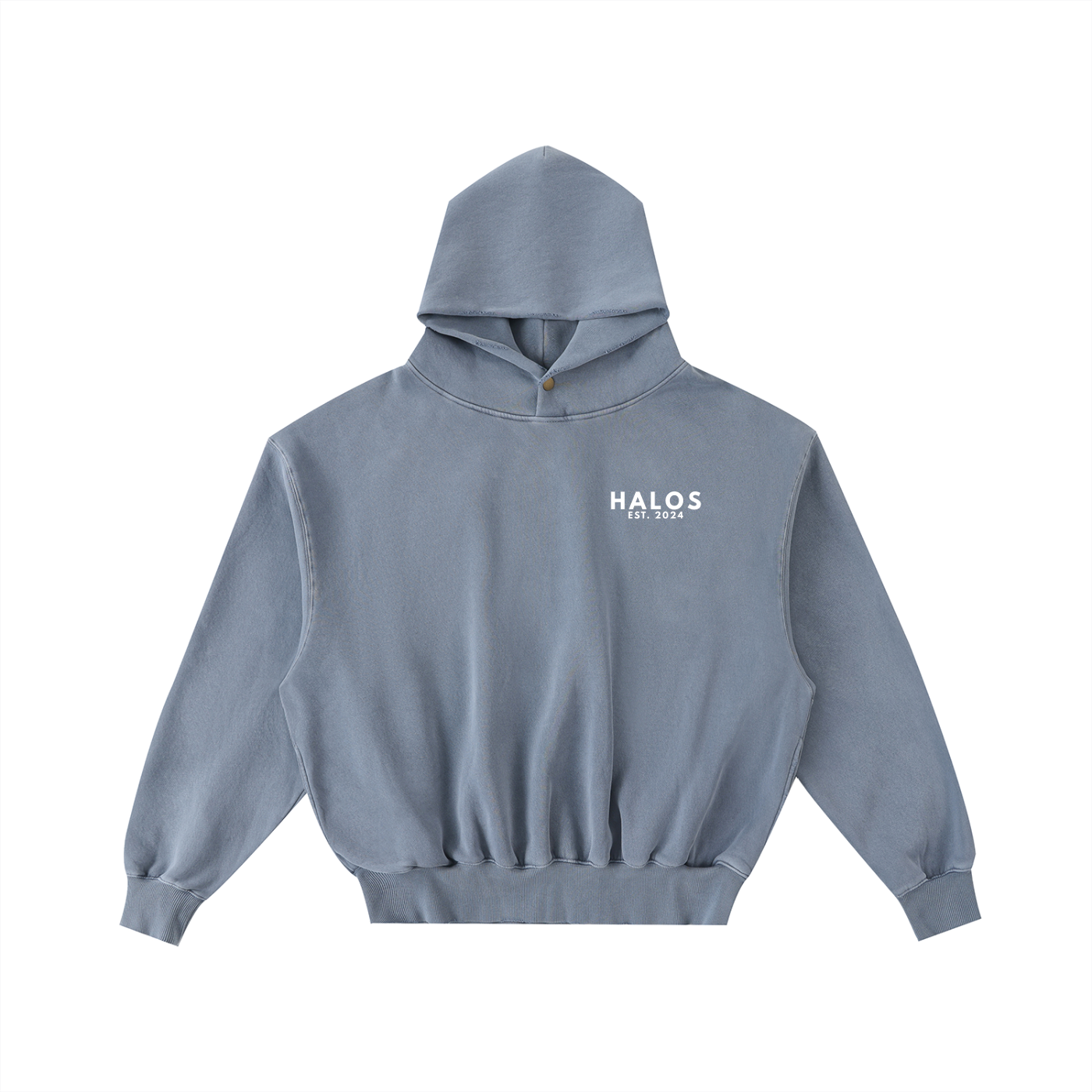 FAITH CAN MOVE MOUNTAINS | Frayed Enzyme Washed Fleece Hoodie