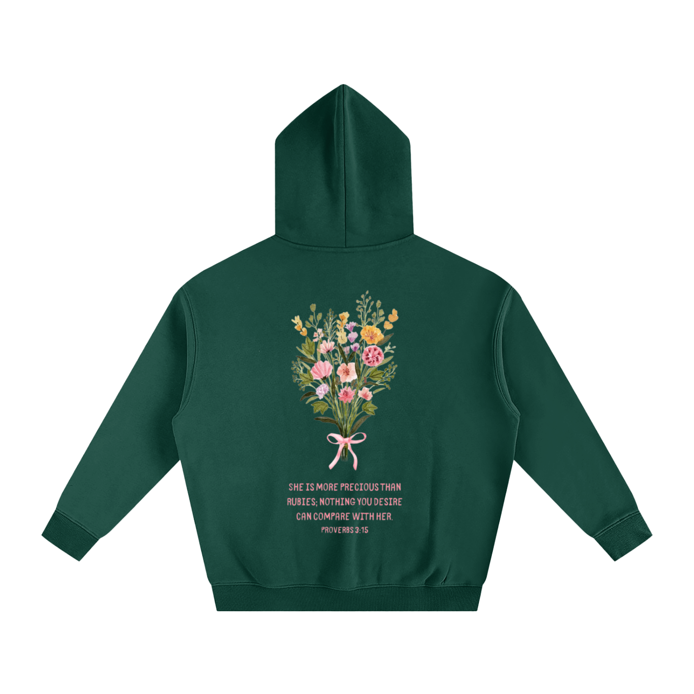 Proverbs 3:15 | Oversize Fleeced Hoodie