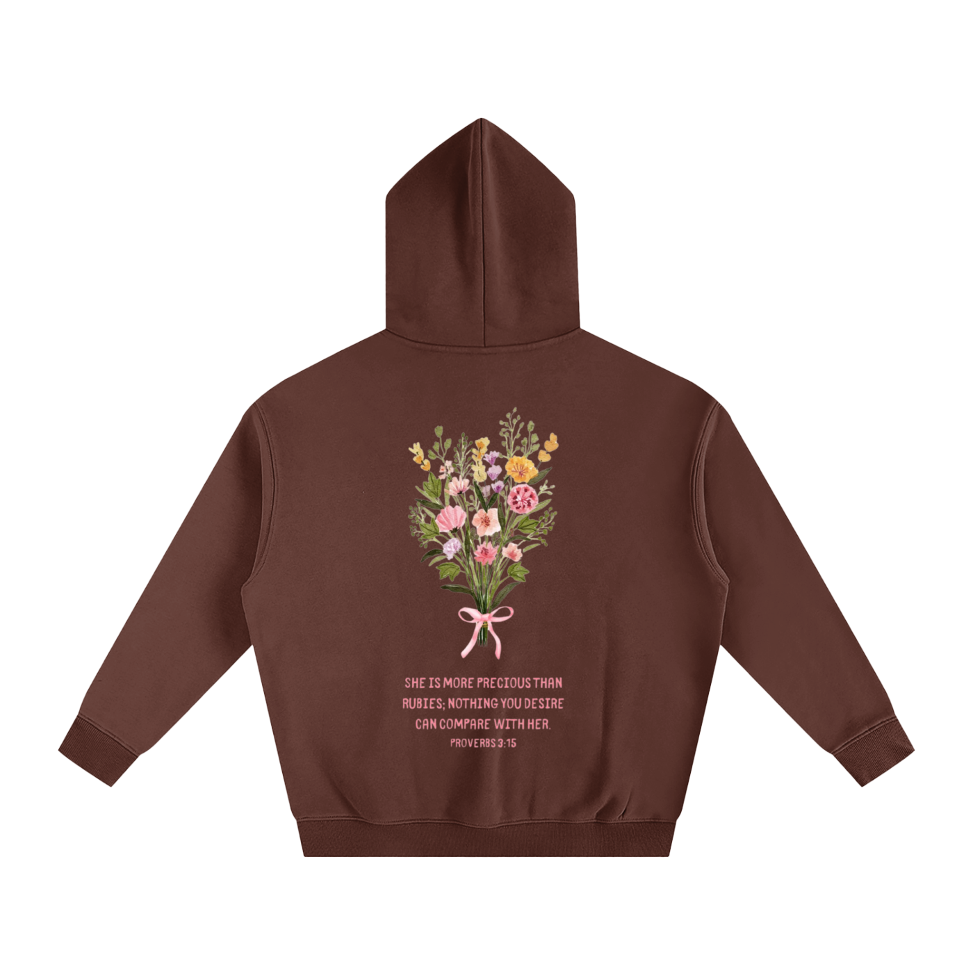 Proverbs 3:15 | Oversize Fleeced Hoodie
