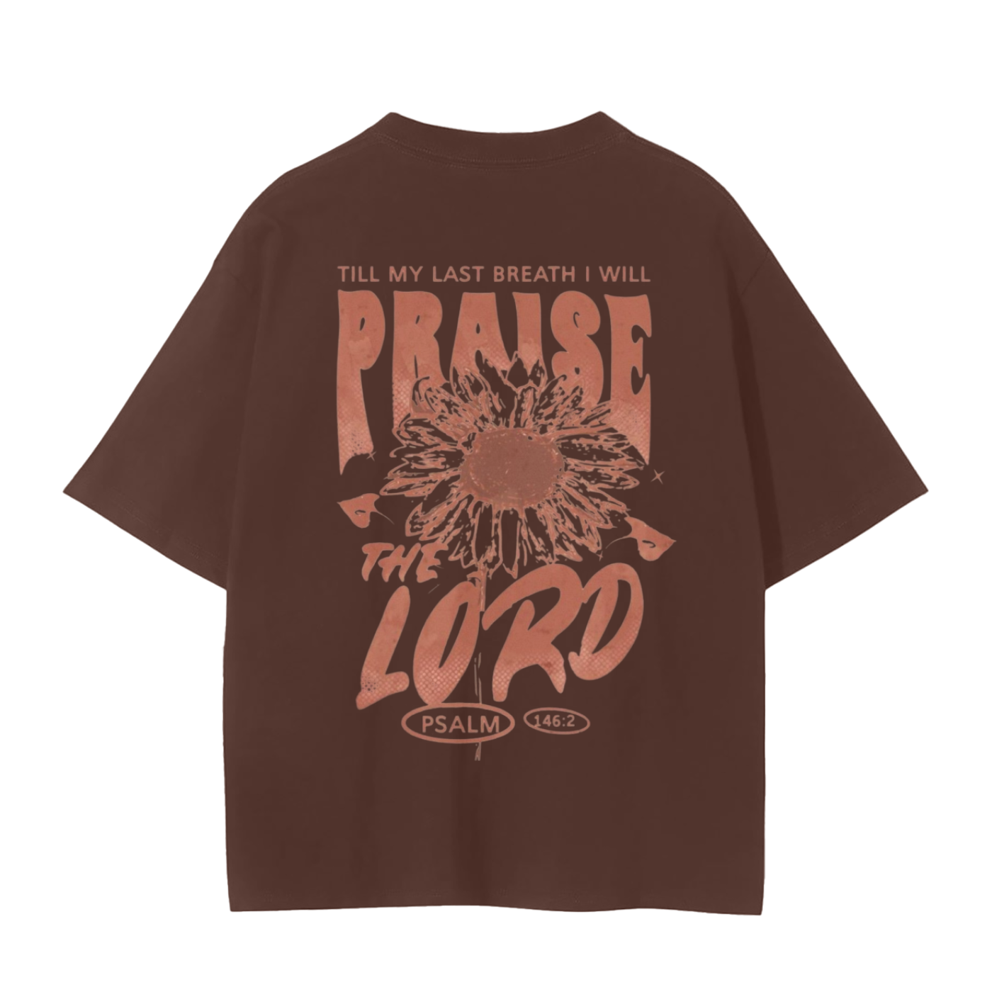 TILL MY LAST BREATH I WILL PRAISE THE LORD | Unisex Seamless T-Shirt - 230 GSM - Halos