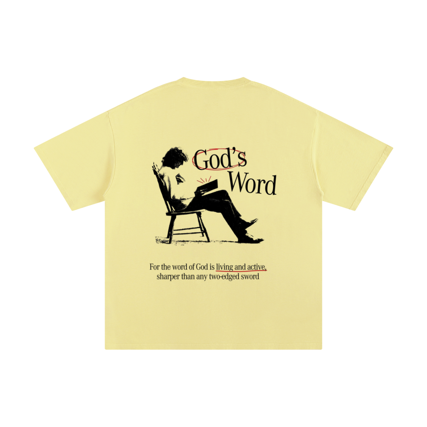 God's Word |Oversize Unisex T-shirt - Halos