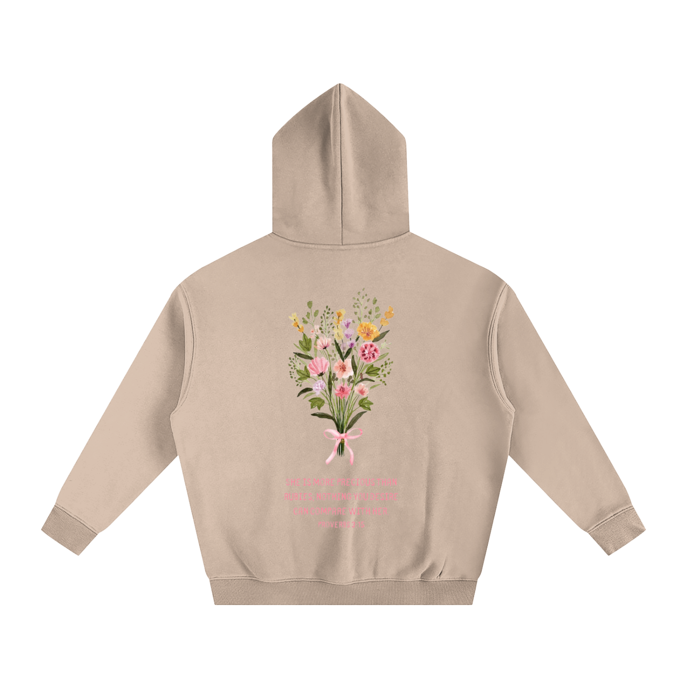Proverbs 3:15 | Oversize Fleeced Hoodie