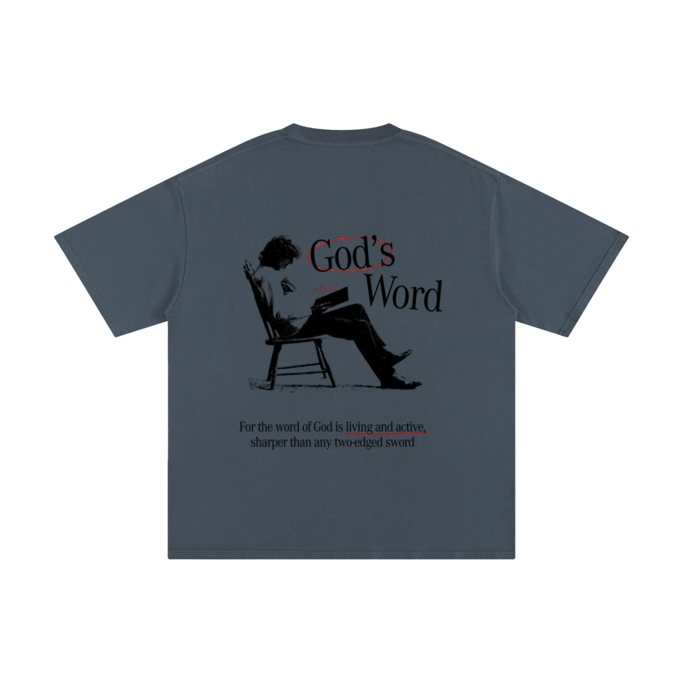 God's Word |Oversize Unisex T-shirt - Halos