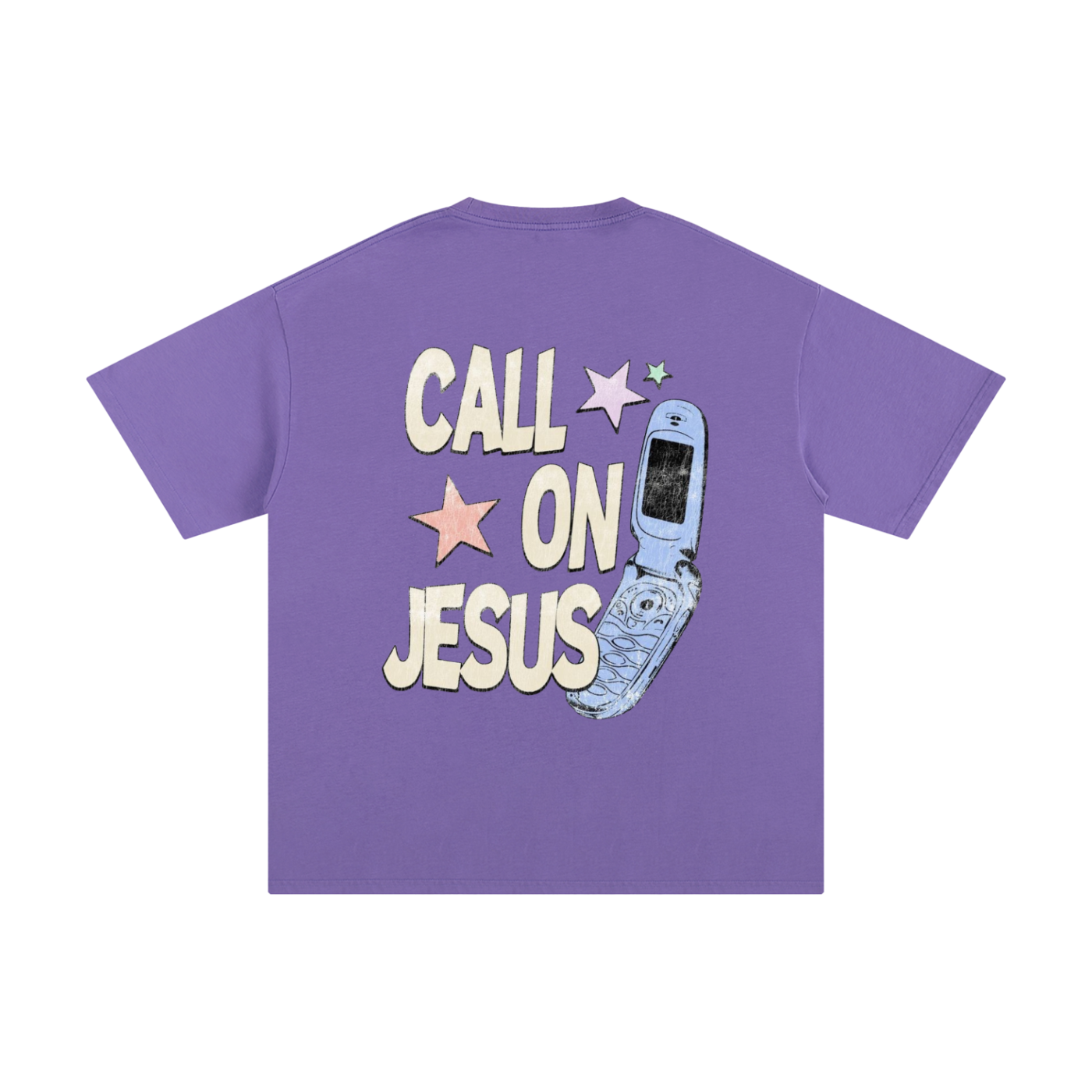 Call On Jesus | Oversized Unisex T-shirt - Halos