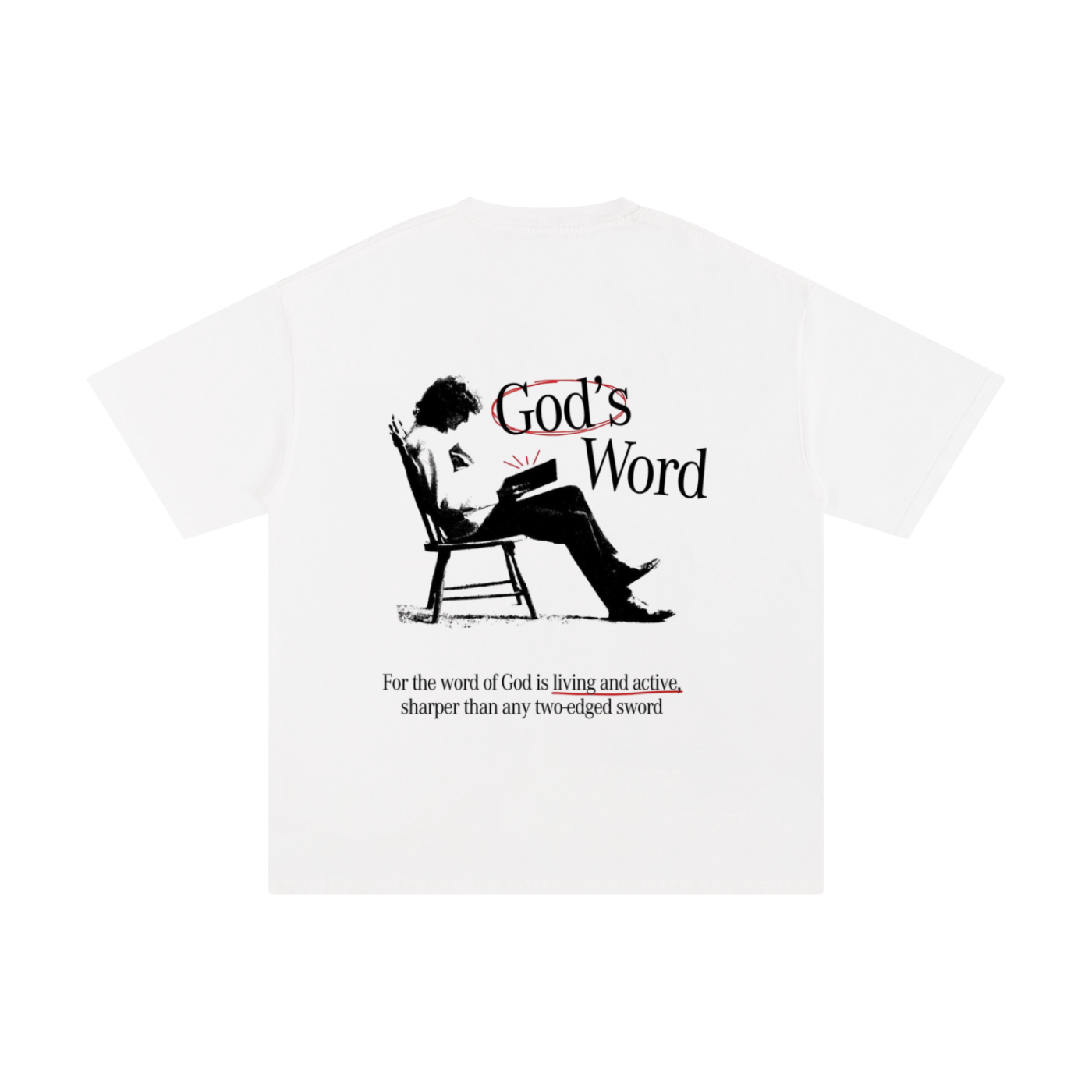 God's Word |Oversize Unisex T-shirt - Halos