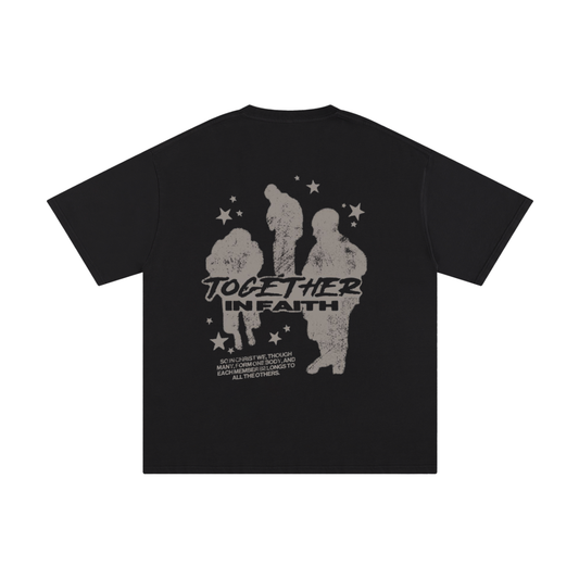 TOGETHER IN FAITH | Oversize Unisex T-shirt - Halos