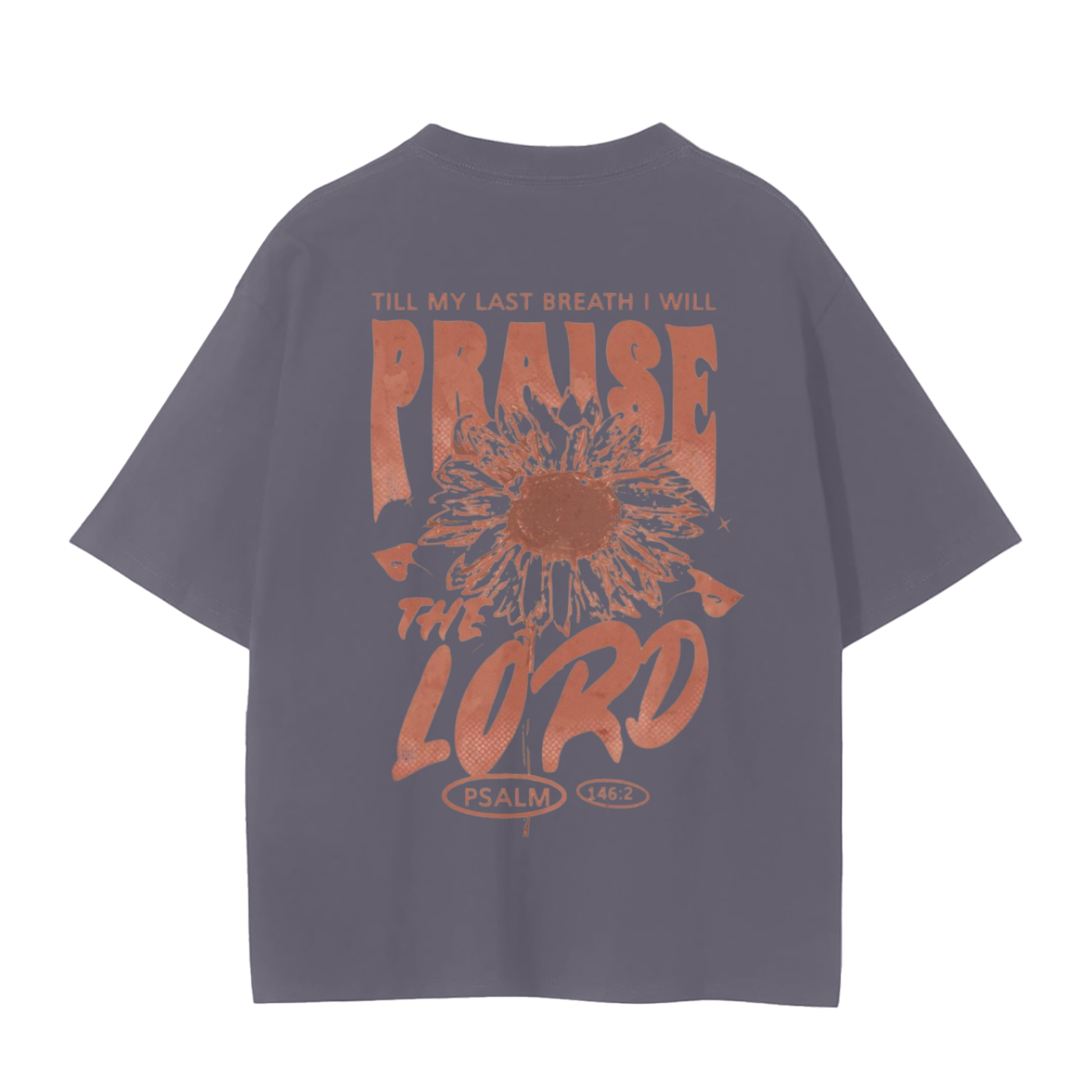 TILL MY LAST BREATH I WILL PRAISE THE LORD | Unisex Seamless T-Shirt - 230 GSM - Halos