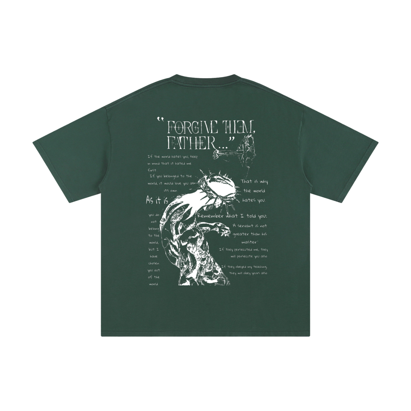 FORGIVE THEM FATHER | Unisex T-shirt - Halos