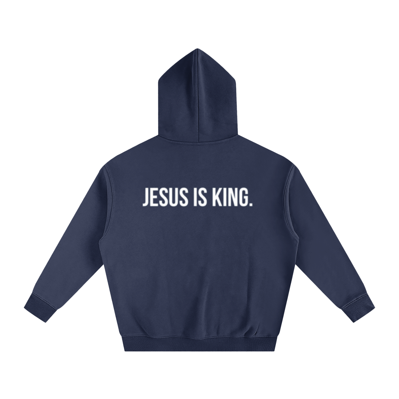 JESUS IS KING | Oversize Fleeced Hoodie