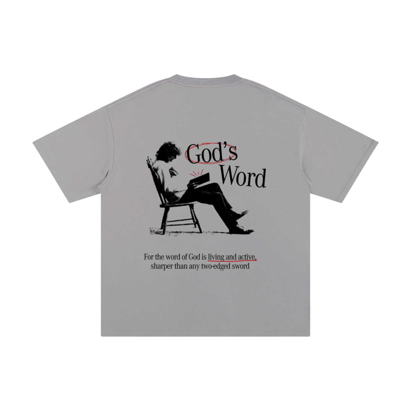 God's Word |Oversize Unisex T-shirt - Halos