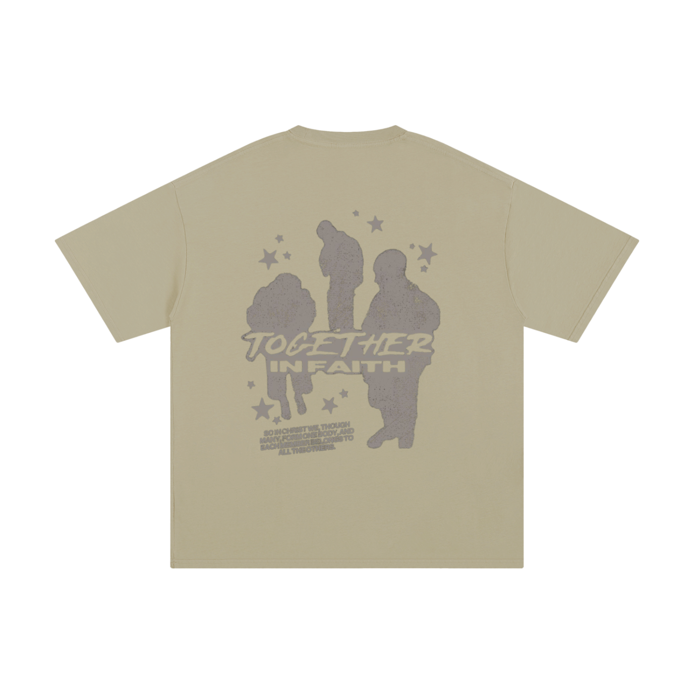 TOGETHER IN FAITH | Oversize Unisex T-shirt - Halos