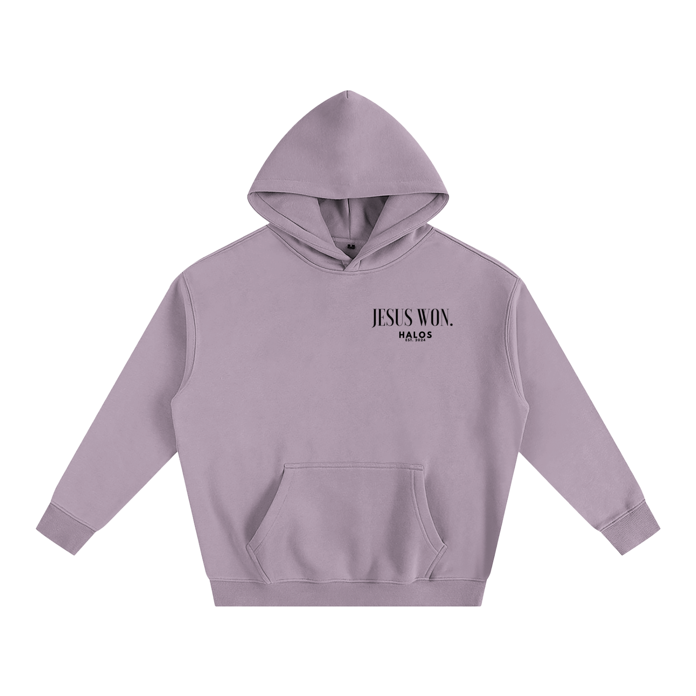 JESUS WON. | Oversize Fleeced Hoodie