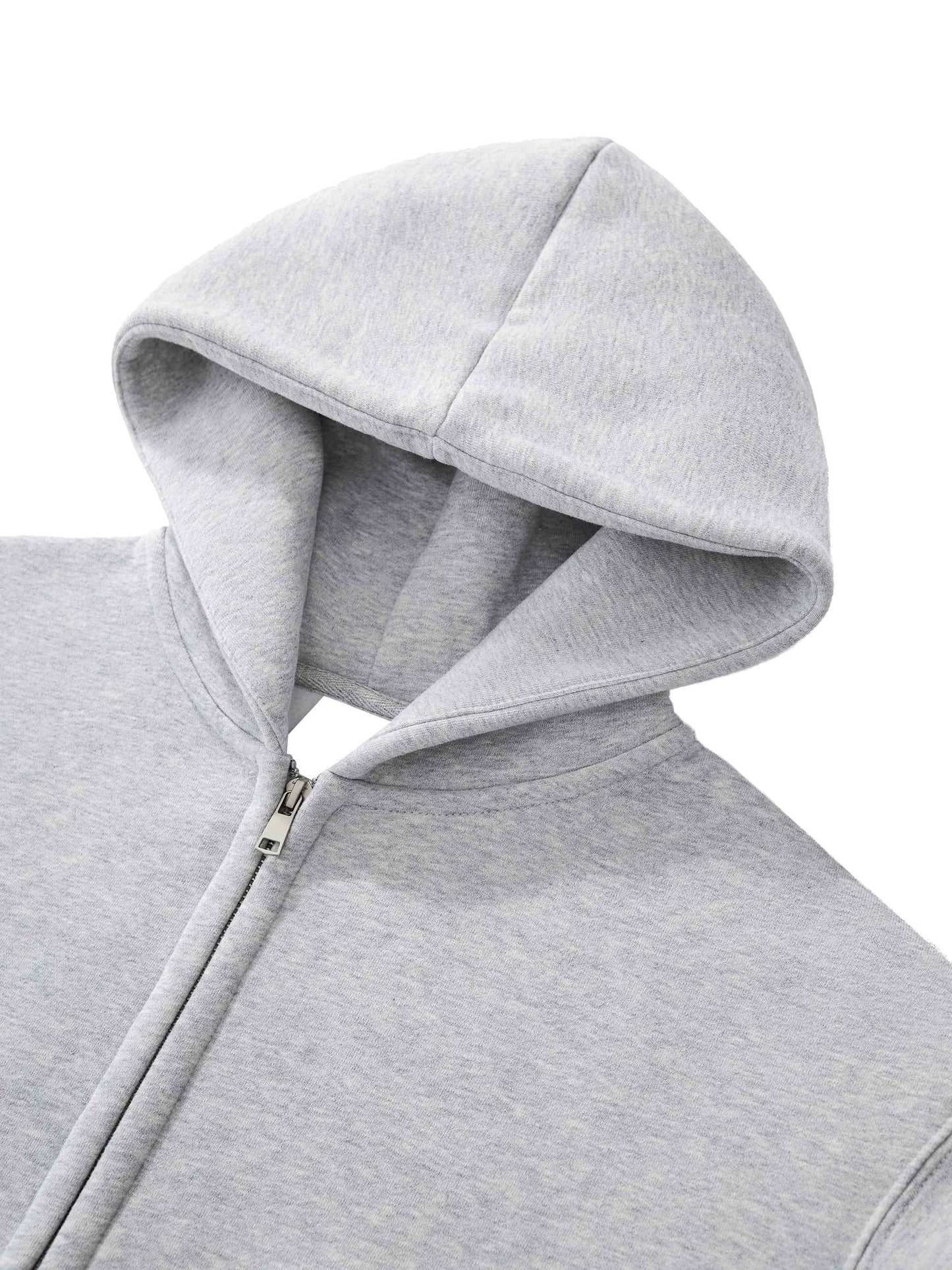 SAVED BY GRACE | Women's Fleeced Zip-Up Cropped Hoodie