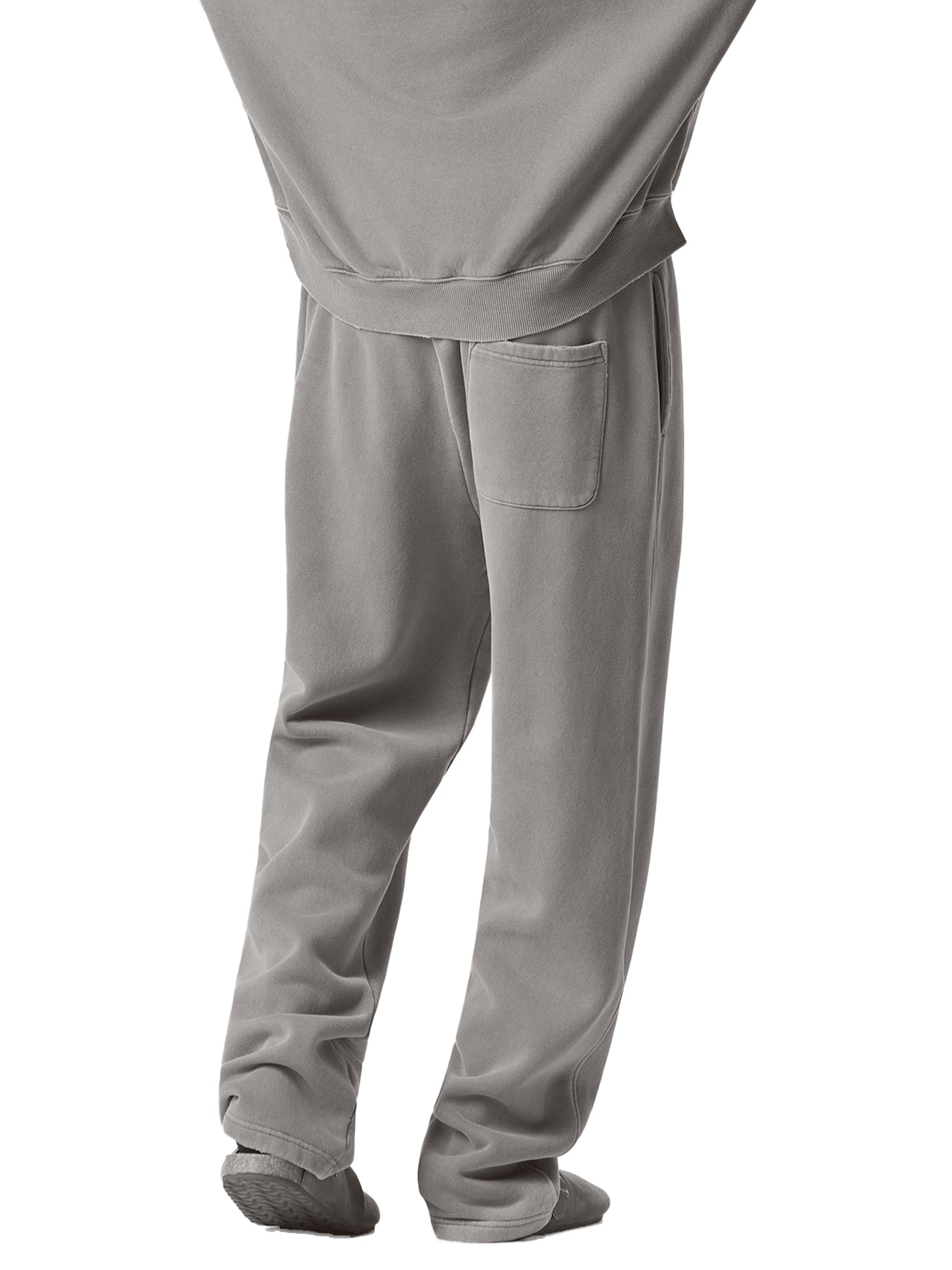 Your New Favorite Set Light Gray | Frayed Enzyme Hoodie And Pants