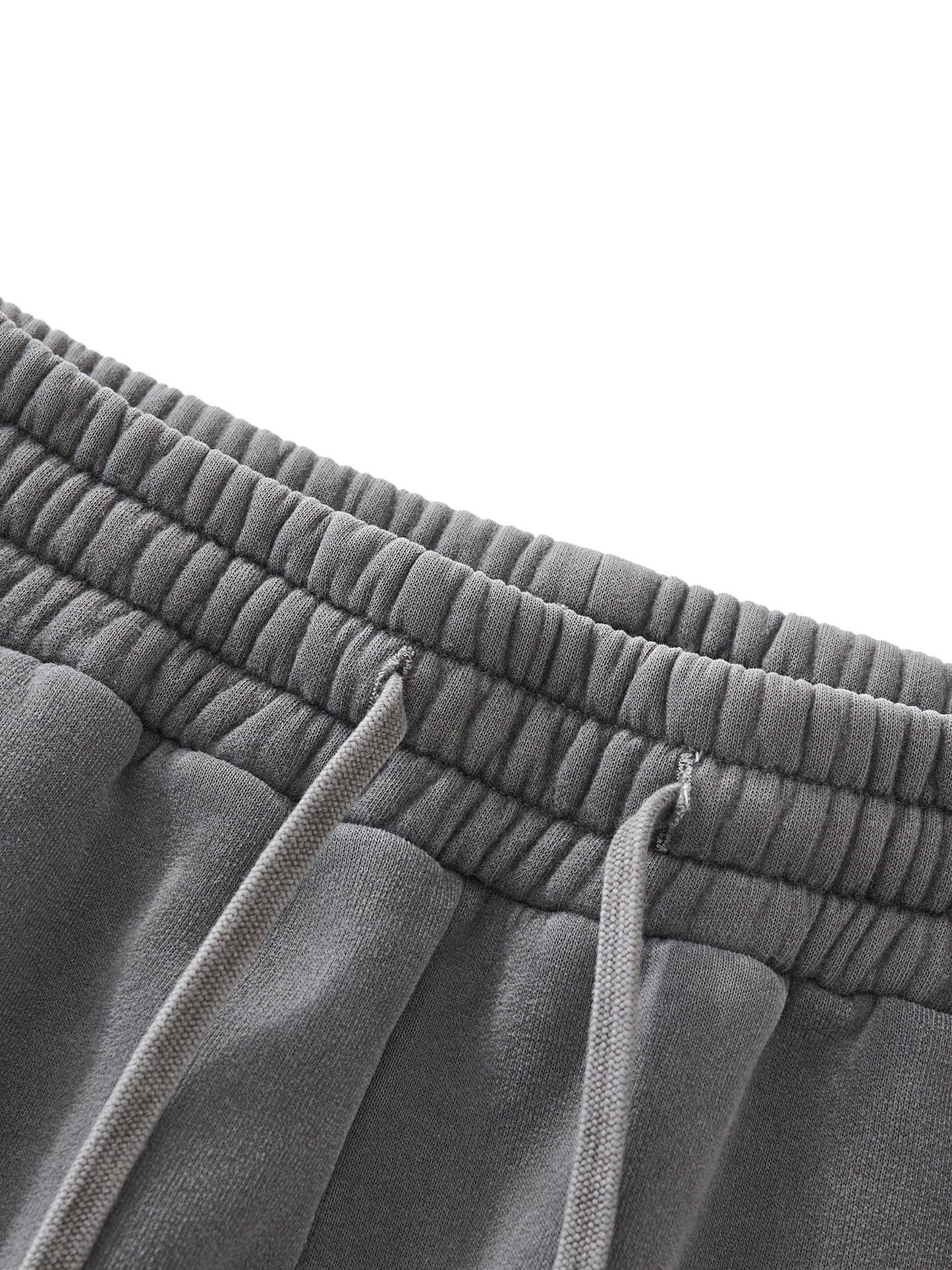 Your New Favorite |  Frayed Enzyme Washed Fleece Sweatpants