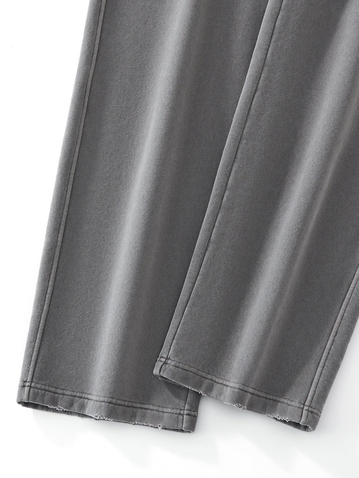 Your New Favorite |  Frayed Enzyme Washed Fleece Sweatpants