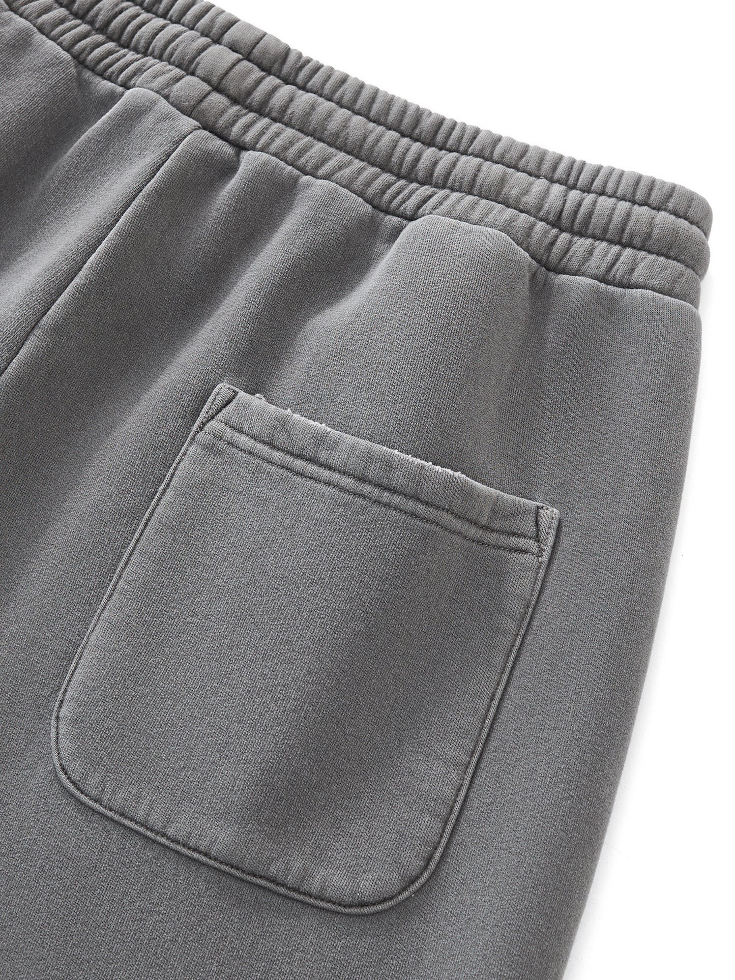 Your New Favorite |  Frayed Enzyme Washed Fleece Sweatpants
