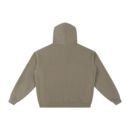 FROM SINNER TO SAINT | Essential Fleece Zip-Through Hoodie