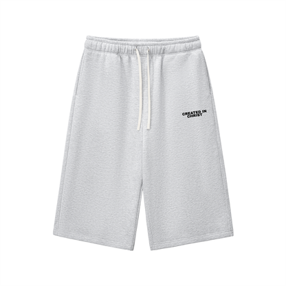 CREATED IN CHRIST looong sweat shorts