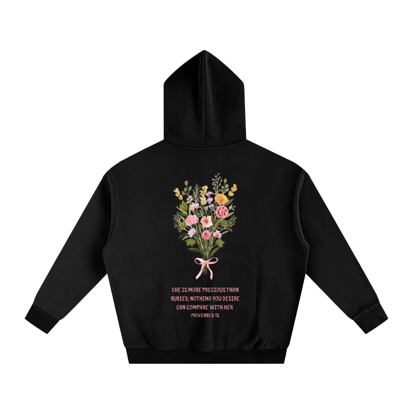 PROVERBS 3:15 | Oversize Fleeced Hoodie