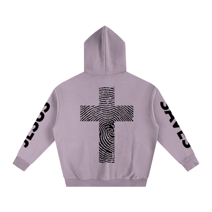 JESUS SAVES | Oversize Fleeced Hoodie