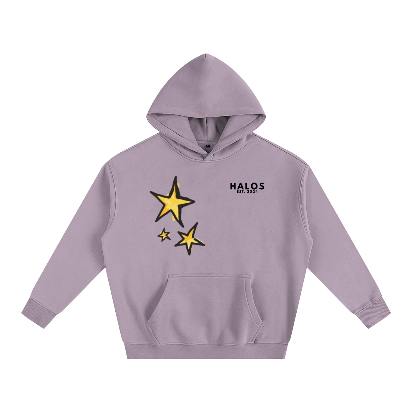 STAR design | Oversize Fleeced Hoodie
