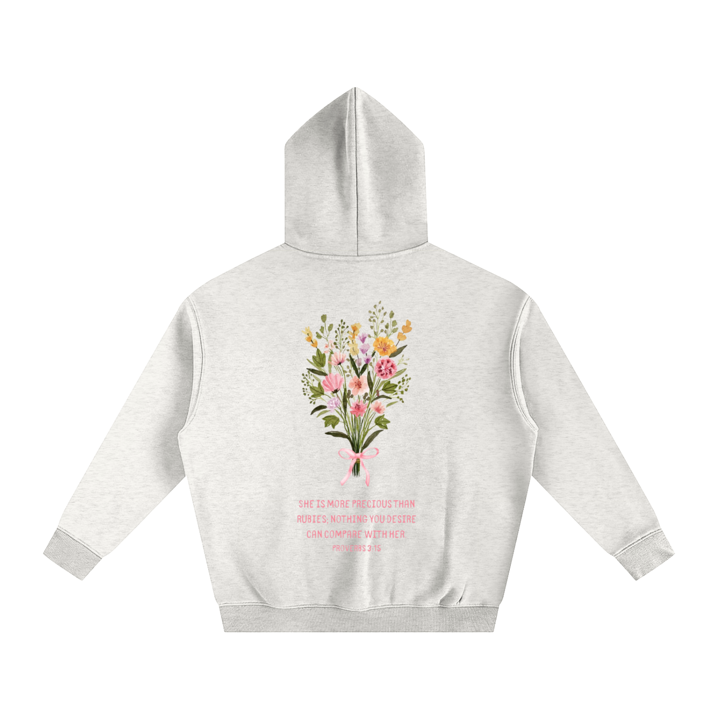 PROVERBS 3:15 | Oversize Fleeced Hoodie