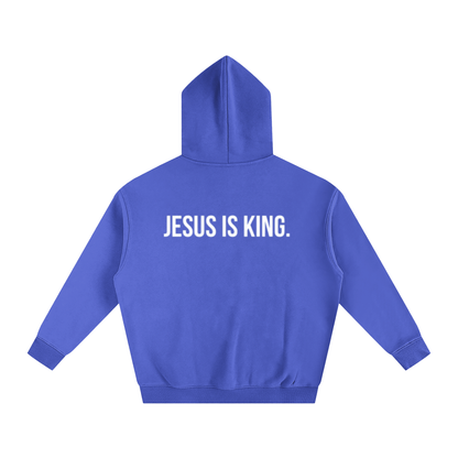 JESUS IS KING | Oversize Fleeced Hoodie