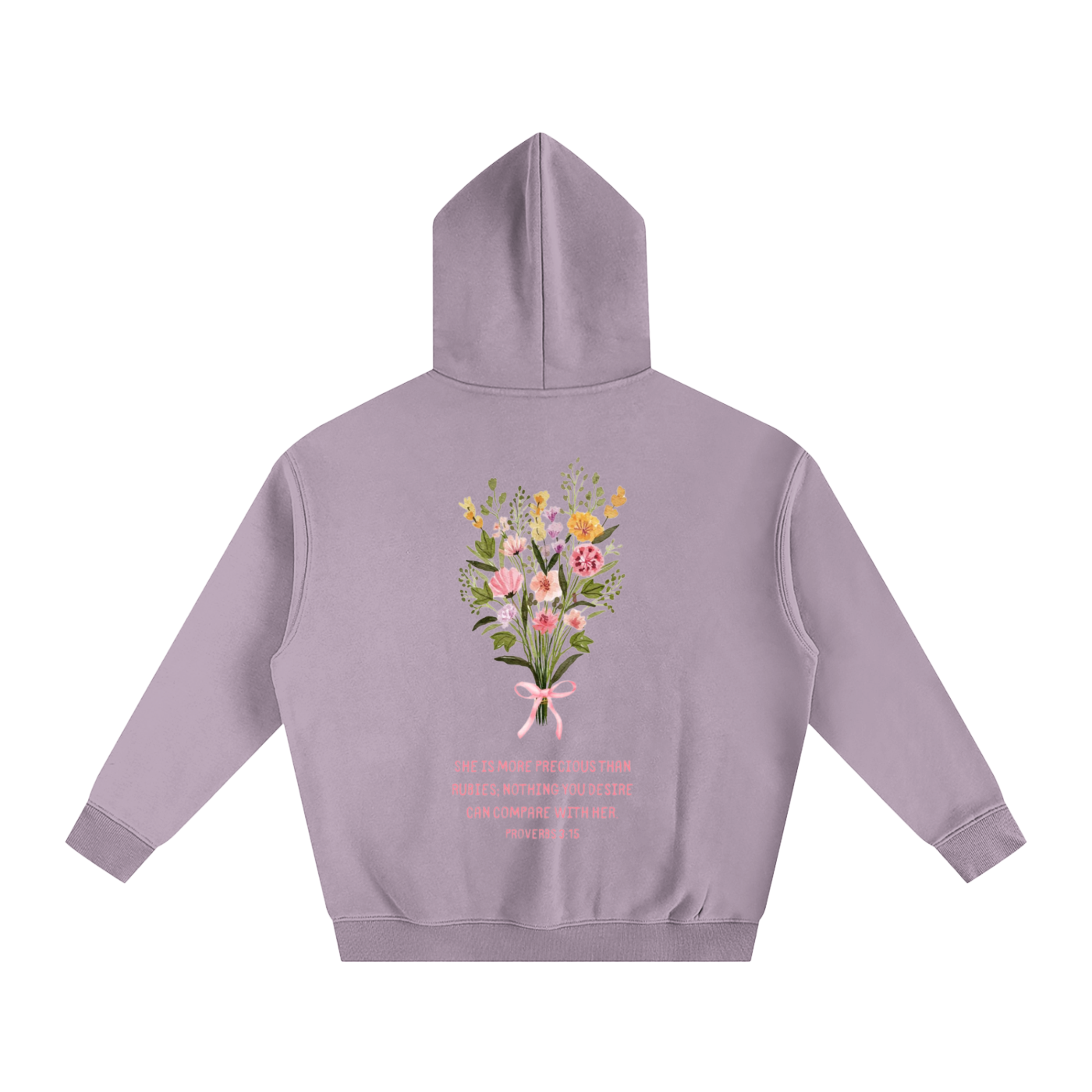 Proverbs 3:15 | Oversize Fleeced Hoodie