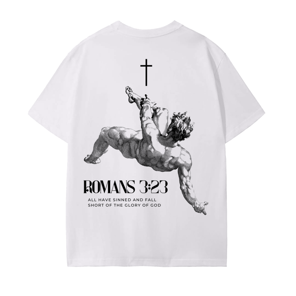 ROMANS 3:23 | Unisex Seamless Cotton T-Shirt
