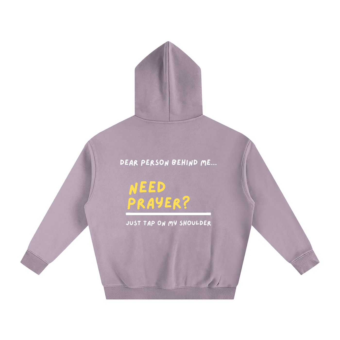need prayer? | Oversize Fleeced Hoodie