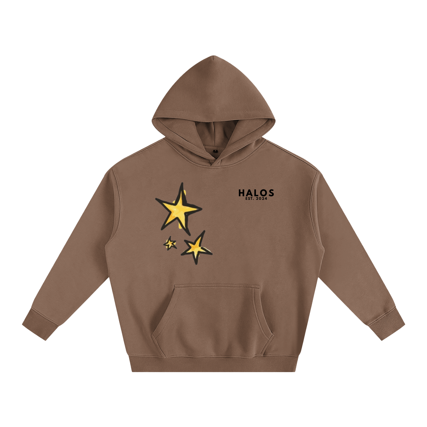 STAR design | Oversize Fleeced Hoodie