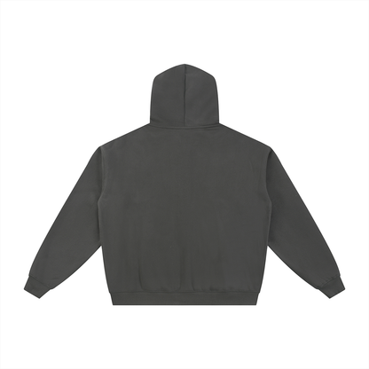 FROM SINNER TO SAINT | Essential Fleece Zip-Through Hoodie
