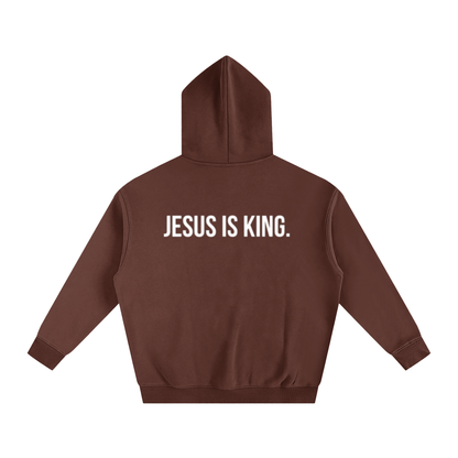 JESUS IS KING | Oversize Fleeced Hoodie