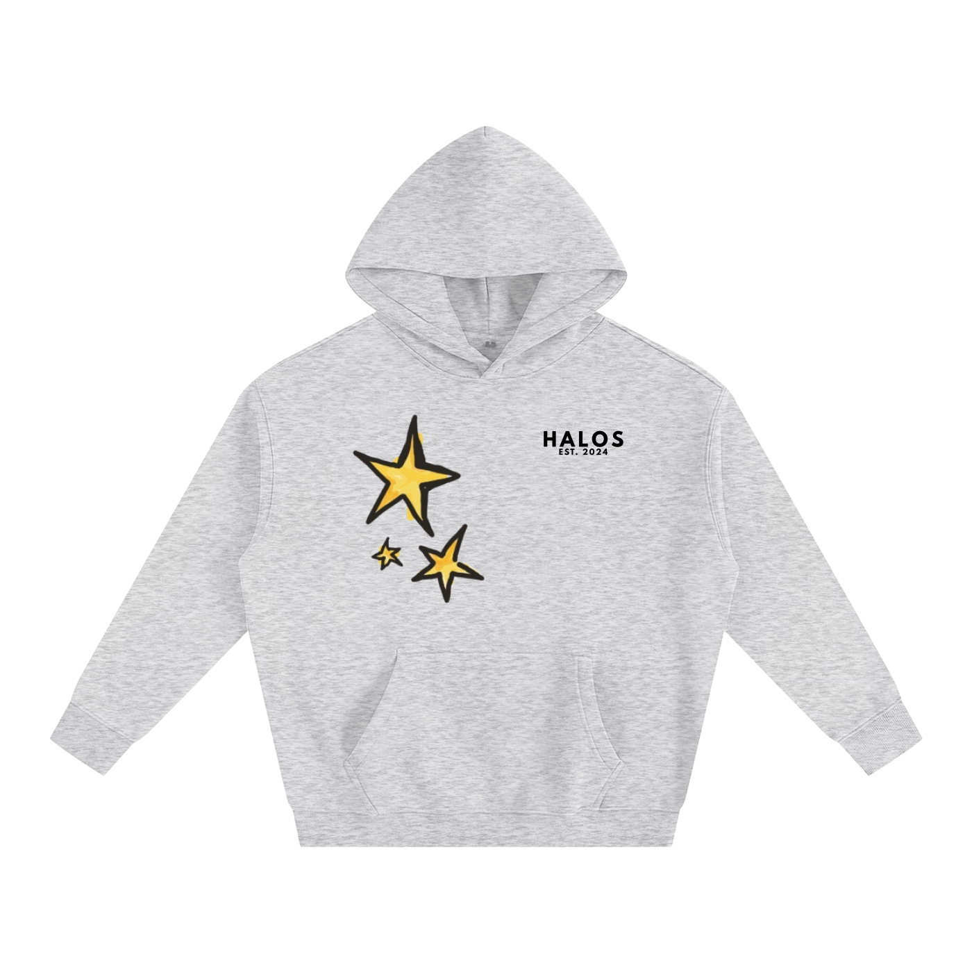 STAR design | Oversize Fleeced Hoodie