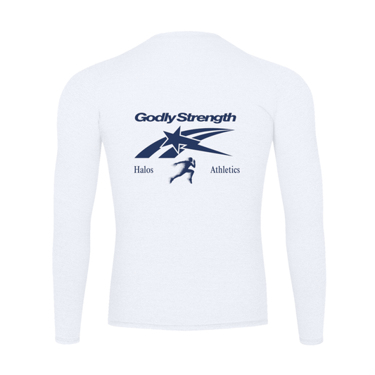 Godly Strength Running | Performance Long Sleeve T-Shirt