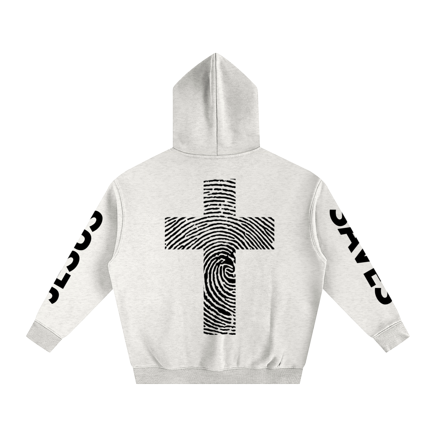 JESUS SAVES | Oversize Fleeced Hoodie