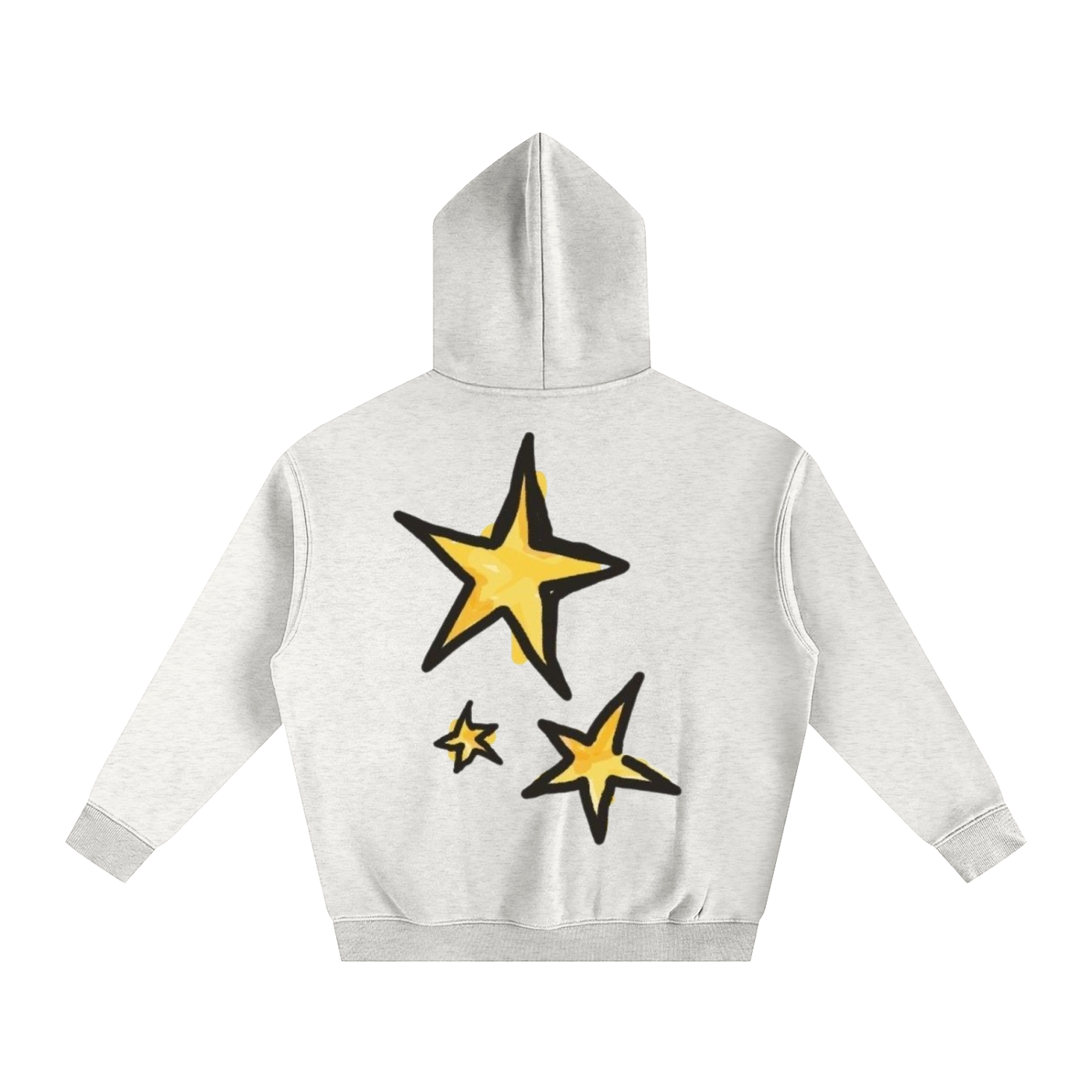 STAR design | Oversize Fleeced Hoodie