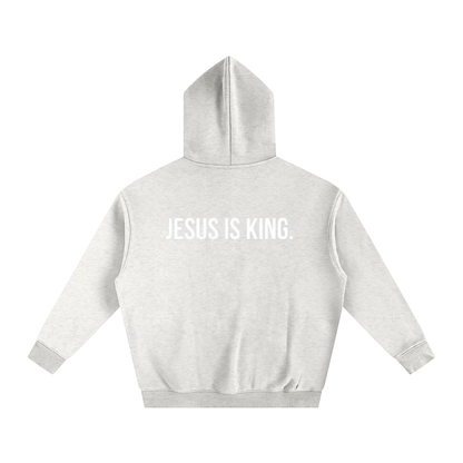 JESUS IS KING | Oversize Fleeced Hoodie