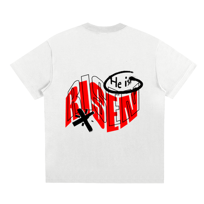 HE IS RISEN | oversized T-shirt - Halos