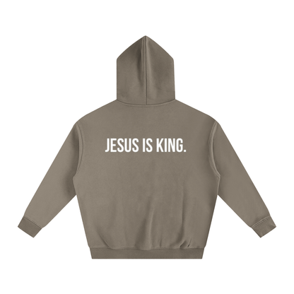 JESUS IS KING | Oversize Fleeced Hoodie