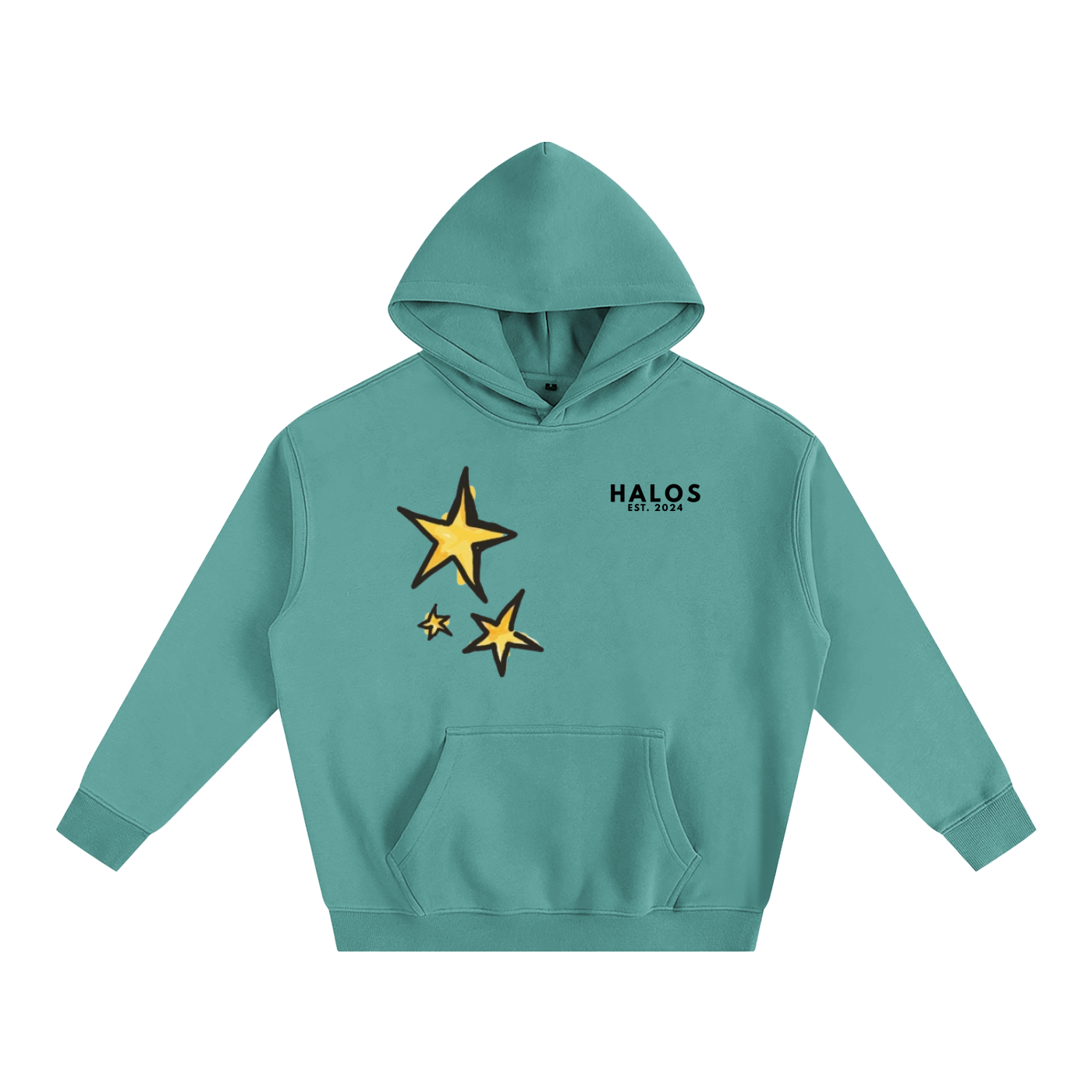STAR design | Oversize Fleeced Hoodie