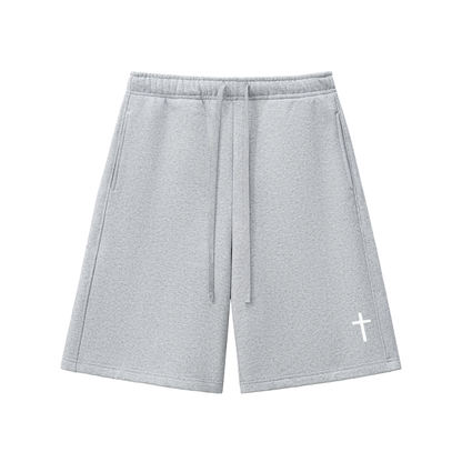 signature cross sweat shorts
