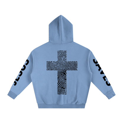 JESUS SAVES | Oversize Fleeced Hoodie